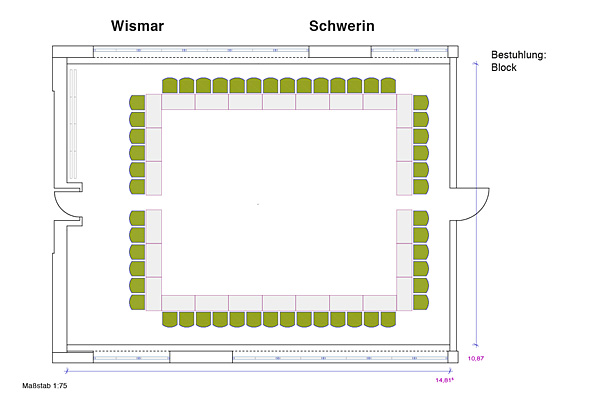 SCHWERIN & WISMAR Tagungs- & Veranstaltungsraum